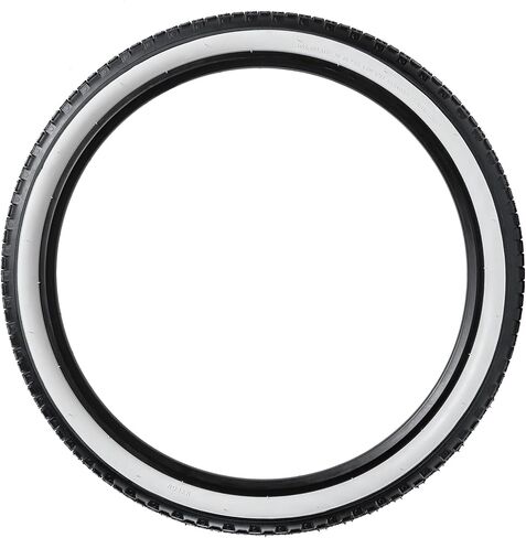 YUNSCM 2-PCS 26 بوصة إطارات دراجة 26 × 2.125/57-559 جدار أبيض كلاسيكي و26 بوصة أنابيب دراجة شديدة التحمل صمام شريدر متوافق مع 26x1.95 26x2.0 26x2.10 26x2.125 26x2.15 إطارات وأنابيب الدراجات (P -1075أ) in Saudi Arabia
