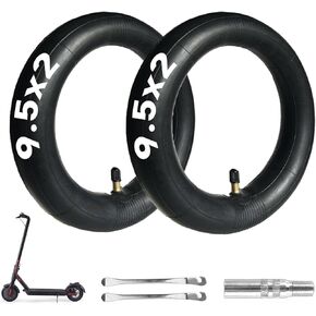 9.5x2 Scooter Inner Tube, 9.5 inch Tires Replacement, for Niu KQi3 Sport/Pro/Max Electric Scooter [Thickened] [Valve Extension] [Tire Levers] (2 Pack) in Kuwait
