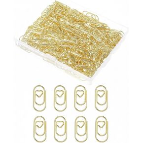 200 Pcs Heart Paper Clips, Wedding Invite Paper Clips, Cute Decorative Office Supplies for Home School Wedding Organizers in Kuwait