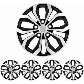 4PC Set 15" 16" & 17" Hubcaps Wheel Cover Universal fit Most of Cars (Spyder Performance Wheel Cover (Spyder Performance, 15 Inches) in Kuwait