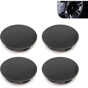 4 PCS Car Wheel Center Covers, 2.3" OD 2.2" ID Anti-rust Scratch-resistant Wheel Hub Protector, Tight Fit Snap-in Rim Caps Accessory, Universal Exterior Modification for Cars (Silver) in Kuwait