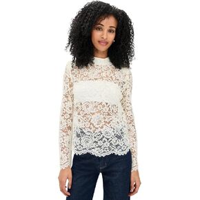 WAYF Women's Dolly Lace Top in Kuwait