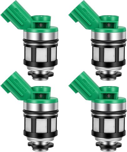 1996-2004 4PCS Fuel Injectors Compatible for Nissan Frontier, Pickup, Xterra 2.4L Replaces 16600-1S700 JS4D-2 in Saudi Arabia