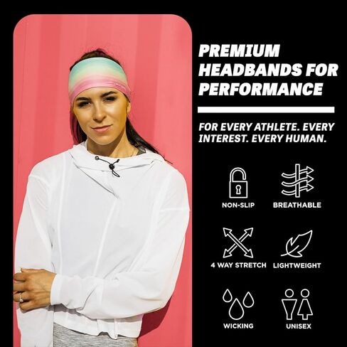 JUNK Brands Leo Pard Performance Headband, White in Kuwait