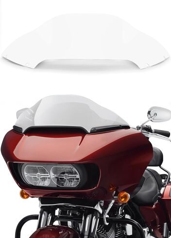 فاصل الرياح للزجاج الأمامي مقاس 8 بوصات متوافق مع Harley Davidson Touring Road Glide 2015-2024، Road Glide 3 RG3 2023-up (أسود) in Kuwait