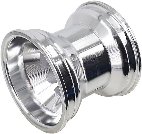 5 Inch Aluminum Front Wheel Rim, Silver, Replacement for Go Karts, UTV, Karting, Dirt Bike, ATV, Quad Bike with 10X4.50-5 Tire in Saudi Arabia
