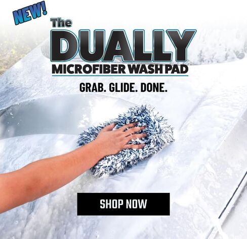 Chemical Guys Dually Wash Pad Microfiber Car Wash Pad Dual Surface Cleaning Pad for Paint Clear Coat Glass Wheels and Exterior Surfaces in Kuwait