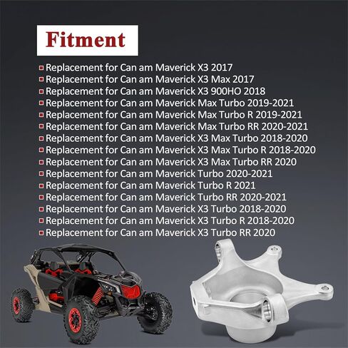 استبدال المغزل الجانبي الأيسر للسائق 706001960 لـ Can Am Maverick X3 R RR 2017-2020 (جانب السائق الأيسر) in Kuwait