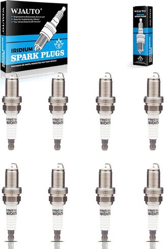 Iridium Spark Plugs 8 Pack, Pre-Gapped Sparkplugs OEM Replacement for Lexus GS430 GX470 LS430 LX470 SC430,Toyota 4Runner Land Cruiser Sequoia Tundra in Kuwait