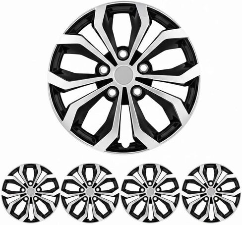 4PC Set 15" 16" & 17" Hubcaps Wheel Cover Universal fit Most of Cars (Spyder Performance Wheel Cover (Spyder Performance, 15 Inches) in Kuwait