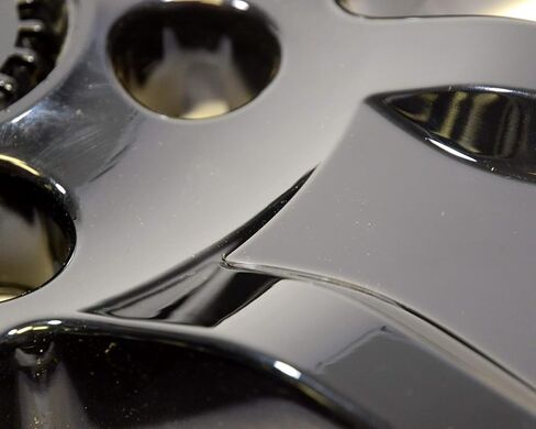 17" 4pc Gloss Black Wheel Skins (Set of 4) for Chevrolet Silverado 1500 2014-2019 in Kuwait