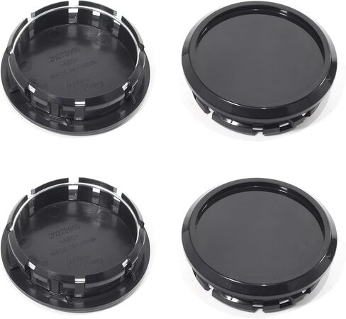 4Pcs Wheel Center Caps for Ford Mustang 2005-2014 Wheel Rim Outer 67.5mm(2.66in) Inner 56mm(2.2in) Chrome Hub Caps, Replacement 5W1J-1A096-BA 4R33-1A096-BB in Kuwait