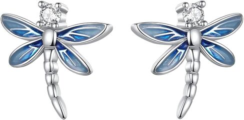 925 Sterling Silver Stud Earrings Hypoallergenic Cat Bow Dachshund Butterfly Cute Flatback Earrings for Women Jewelry Gifts in Saudi Arabia