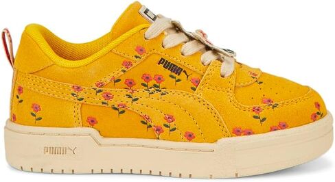 حذاء رياضي PUMA Kids Girls Tinycottons X Ca Pro Tiny Floral Lace Up حذاء رياضي كاجوال - أصفر in Saudi Arabia