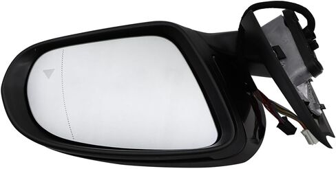 Exterior Mirrors Right Passenger Side Black W205 Fit For Mercedes-Benz C Class C180 C260 C300 2015-2021 Blind Spot/Turning Signal Light/Electrical Folding/Heated/Memory/Puddle Lights（not fit Coupe） in Saudi Arabia