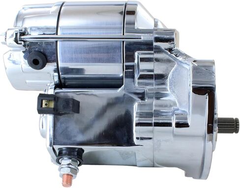 18199NC Starter Chrome متوافق مع Harley Davidson 31553-94، 31553-94A in Kuwait