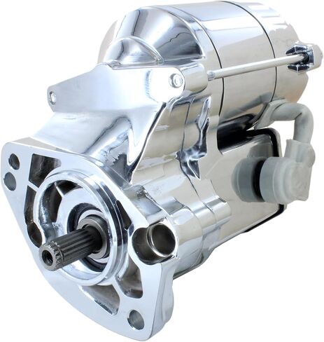 18199NC Starter Chrome متوافق مع Harley Davidson 31553-94، 31553-94A in Kuwait