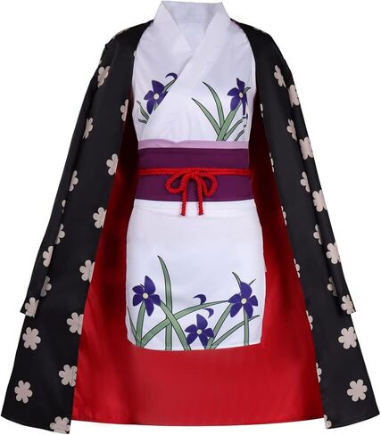 Anime Cosplay Cape Costume Cloak Vest Outfits Accessorioes for Adults Women Halloween in Kuwait