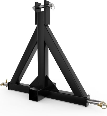 3 Point 2" Trailer Hitch Receiver Heavy-Duty 3 Point Receiver for Category 1 Tractors for Kubota, BX, LM25H, WLM Tractor, NorTrac, Yanmar, Kioti, Cat, John Deere, not fit John Deere IMatch Sale in Kuwait