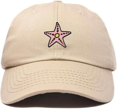 DALIX Starfish Cotton Dad Cap Embroidered Baseball Hat in Saudi Arabia