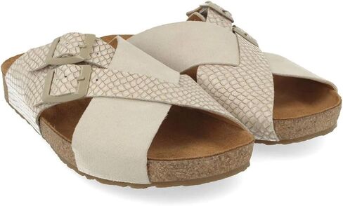 HAFLINGER Unisex Amiga Sandal, Marino, Men 7 - Women 9 in Saudi Arabia