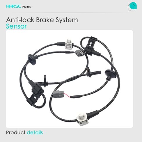 2pcs Front Left and Right ABS Wheel Speed Sensor Compatible with Honda Odyssey 57455-SHJ-A02 57450-SHJ-A02 ALS1601 ALS1632 07 08 09 10 in Saudi Arabia