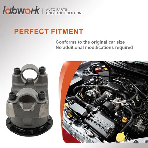 labwork 10.25/10.5 1410 Pinion Yoke with Strap Kit Replacement for Ford Sterling 1993-2010 in Saudi Arabia