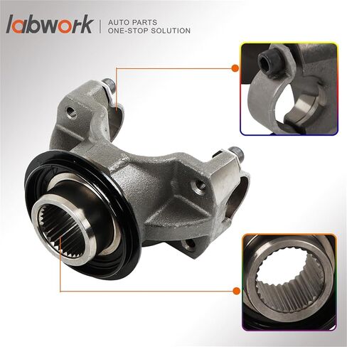 labwork 10.25/10.5 1410 Pinion Yoke with Strap Kit Replacement for Ford Sterling 1993-2010 in Saudi Arabia