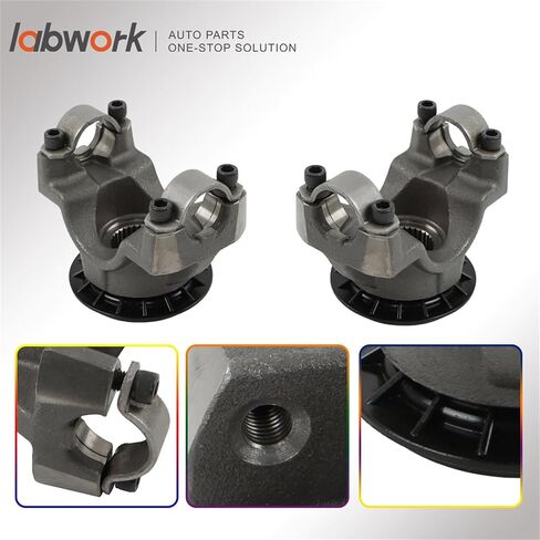 labwork 10.25/10.5 1410 Pinion Yoke with Strap Kit Replacement for Ford Sterling 1993-2010 in Saudi Arabia