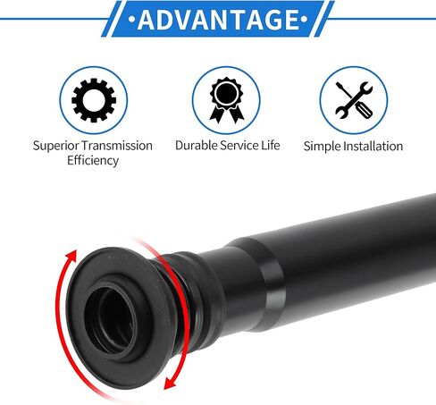 No.A2044100000/938-266 27" Front Drive Shaft Assembly for Mercedes-Benz C300 2.0L 2015-2017 AWD Prop Shaft Driveshaft Assembly Replacement Replaces in Saudi Arabia