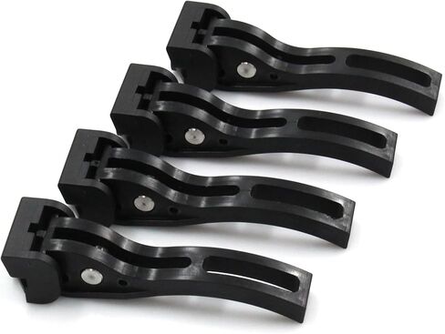 Universal Replacement 4 Pcs Rear Clamp Replacement for Hard/Soft Tri-Fold Tonneau Cover Rear Clamp in Saudi Arabia