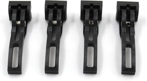 Universal Replacement 4 Pcs Rear Clamp Replacement for Hard/Soft Tri-Fold Tonneau Cover Rear Clamp in Saudi Arabia