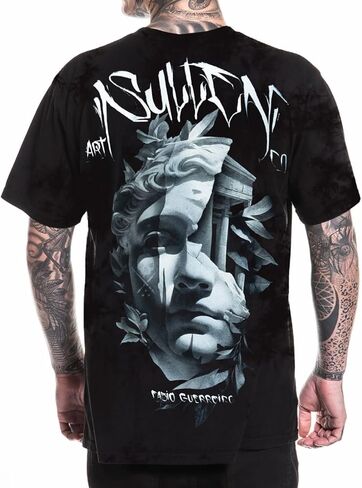 Sullen Men's Fabio Guerrerio Artist Series Tattoo Lifestyle Graphic Premium Cotton Short Sleeve Tee in Saudi Arabia