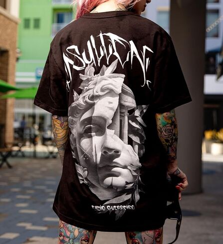 Sullen Men's Fabio Guerrerio Artist Series Tattoo Lifestyle Graphic Premium Cotton Short Sleeve Tee in Saudi Arabia