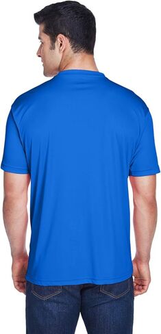 UltraClub Men's Cool & Dry Sport Performance Interlock T-Shirt 6XL ROYAL in Kuwait