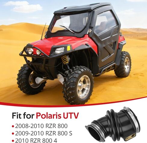JAVIK Air Cleaner Intake To Throttle Body Boot With Clamp For Polaris RZR 800 S 4 2008-2010 O.E.M# 5413581 5413029 in Saudi Arabia