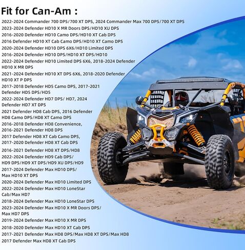 715900394 CM-8016 Air Filter Compatible with Can-Am Defender Traxter HD5 HD8 HD7 HD9 HD10 Maverick Trail 1000 700 800 800R Sport 1000 Commander 700 2016-2023 in Kuwait