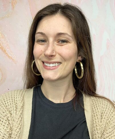 Sheila Fajl Thick Statement Arlene 2.5 inch Large Hoop Earrings in 18k Brushed Gold Plated in Kuwait