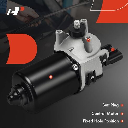 A-Premium Front Windshield Wiper Motor Compatible with Ram 2500 2011-2021, 3500/4500/5500 2011-2021, 1500 Classic 2019-2021 & Dodge Ram 1500 2500 4500 5500 in Saudi Arabia