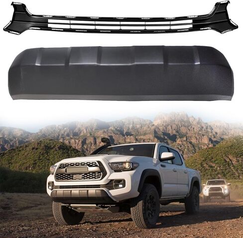 لوحة لوحة انزلاقية سفلية للمصد الأمامي وشبكة سفلية للمصد لـ 2016-2022 Toyota Tacoma استبدال الشبكة الأمامية لـ 5311204050، 5391104210 in Kuwait