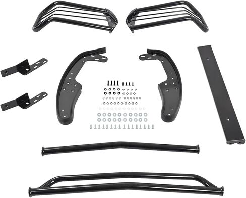 Brush Guard Compatible with 2000-2002 Chevrolet Chevy Silverado 2500HD 3500HD GMC Sierra 2500HD 3500HD Steel Powder Coated Grill Guard in Saudi Arabia