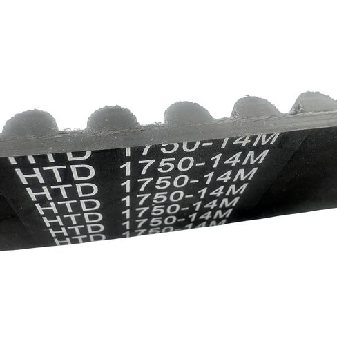 حزام 761438 HTD14M حزام مطحنة الجذع متوافق مع Rayco RG45 RG55، عرض 1-1/2 بوصة، 125 سن، مسافة أسنان 14 مم in Saudi Arabia