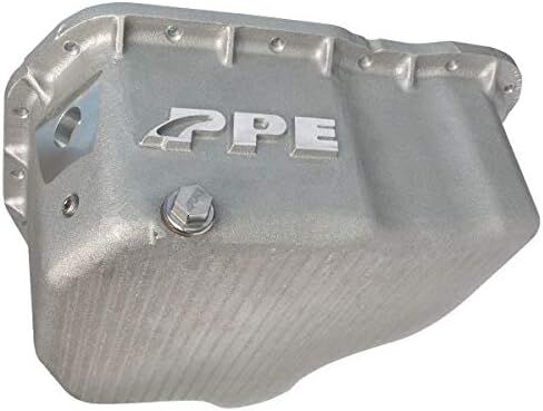 PPE High-Capacity Cast Aluminum Deep Engine Oil Pan (Raw) 114052000 Compatible with 2001-2010 Chevy/GMC 6.6L Duramax Diesel in Kuwait
