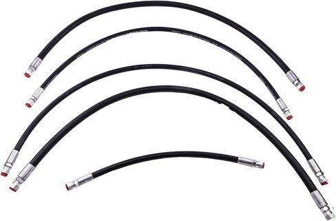 HOLDWELL Hydraulic Hose Kit 16" 36" 42" 38" 42" Compatible with Fisher Xtreme V Snowplow 1/4'' 3/8'' Receiver in Saudi Arabia