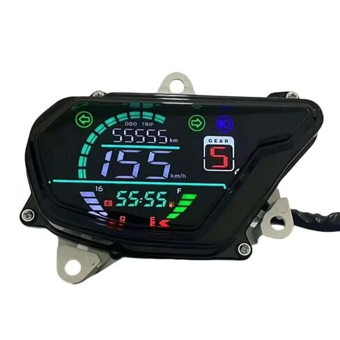 LED Digital Speedometer Tachometer Meter Assembly Compatible with POP110i POP110 2015-2024 in Kuwait
