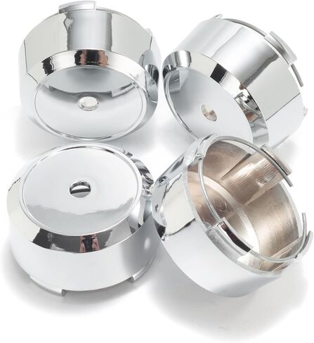 4Pcs 2.36in / 60mm Car Wheel Center Caps for Wheel Rim Center 2.36" OD / 2.2" ID Chrome Snap-On Hub Caps in Saudi Arabia
