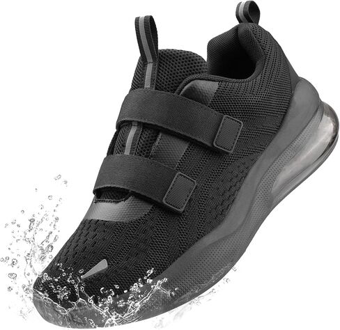 Men's Diabetic Shoes Wide Water-Resistant Slip On Walking Hook and Loop Orthopedic Shoes for Swollen Feet with Arch Support for Nephropathy Elderly Foot Pain Relief in Saudi Arabia