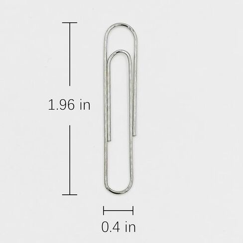 80 Pack Large Paper Clips, 2 Inch Jumbo Paper Clips, Silver Paperclips, Stainless Steel Paper Clips Large, Paperclips Office for Teacher Supplies School Supplies Teacher Supplies in Saudi Arabia