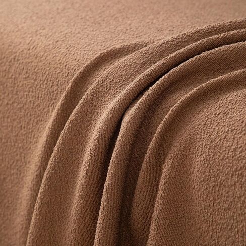 KRFOONN Non Slip Couch Cover for Dogs Waterproof Sofa Covers for 3 Cushion Couch Washable Sectional Sofa Slipcover Pets Furniture Throw Couch Cover Blanket for Living Room (Coffee, 71"x134") in Kuwait