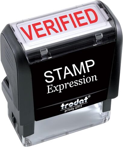 StampExpression - ختم مطاطي ذاتي التحبير للمكتب - حبر أحمر (A-5422) in Saudi Arabia